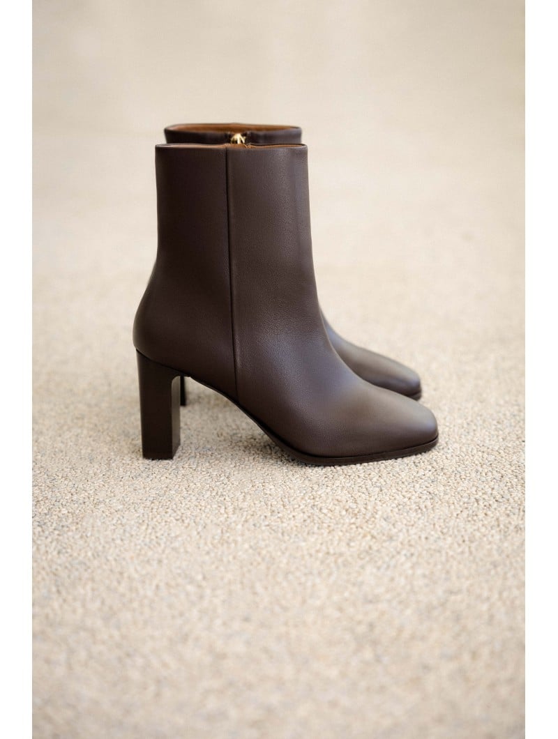 Bottines en Cuir 