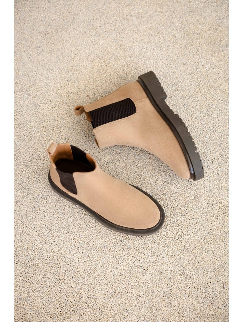 Bottines Beiges 