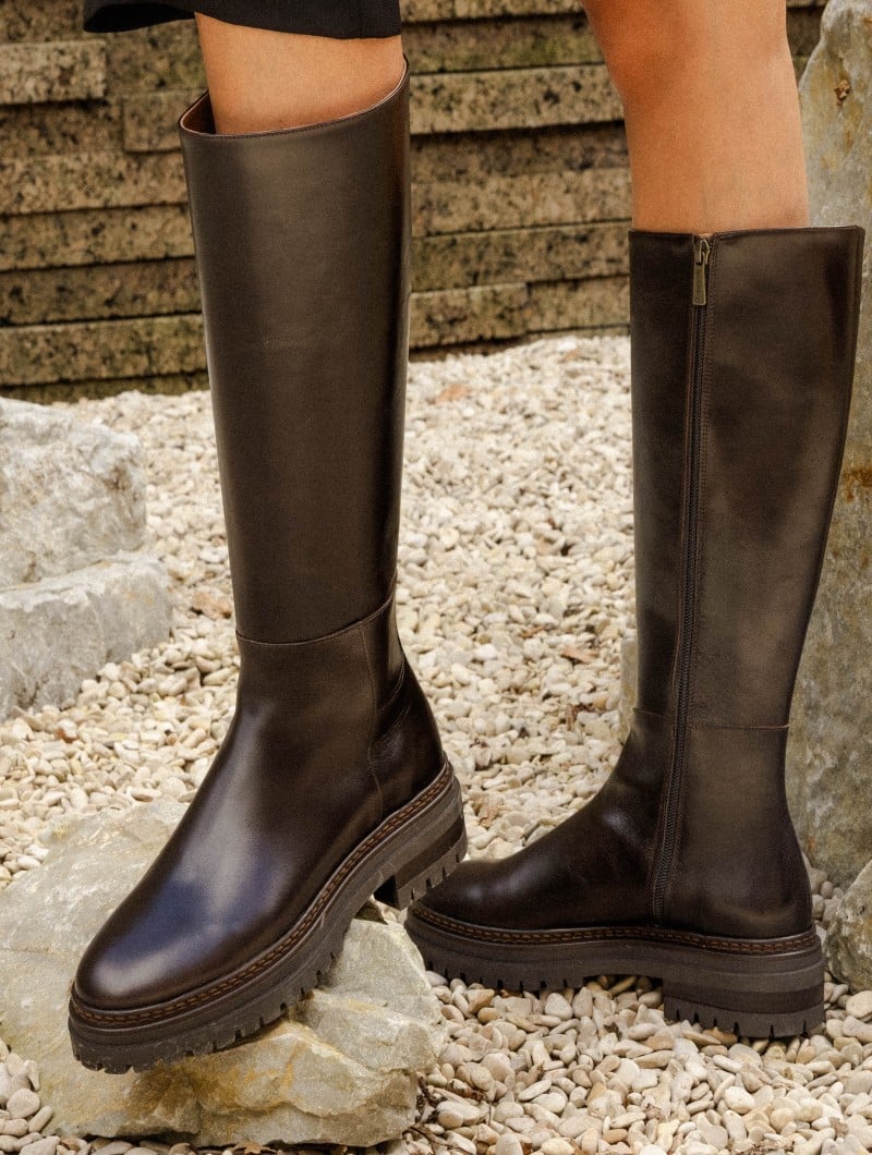 Bottes Plates Femme