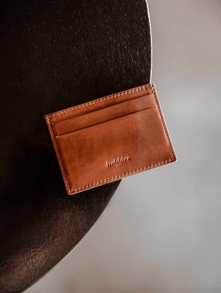 Pequeña Marroquinería : Bermudes - Cognac Patina