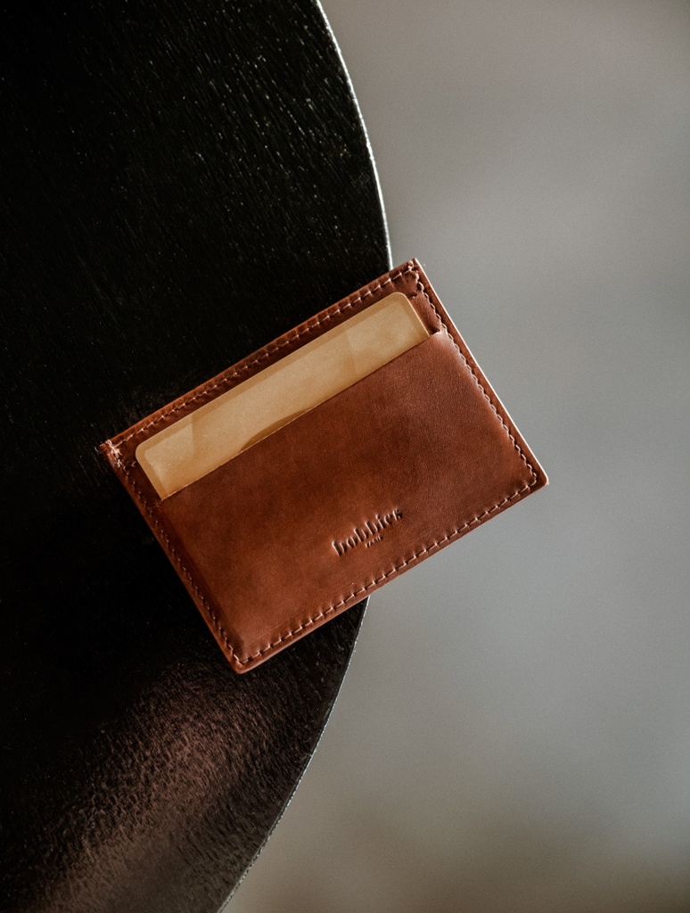 Pequeña Marroquinería : Bermudes - Cognac Patina