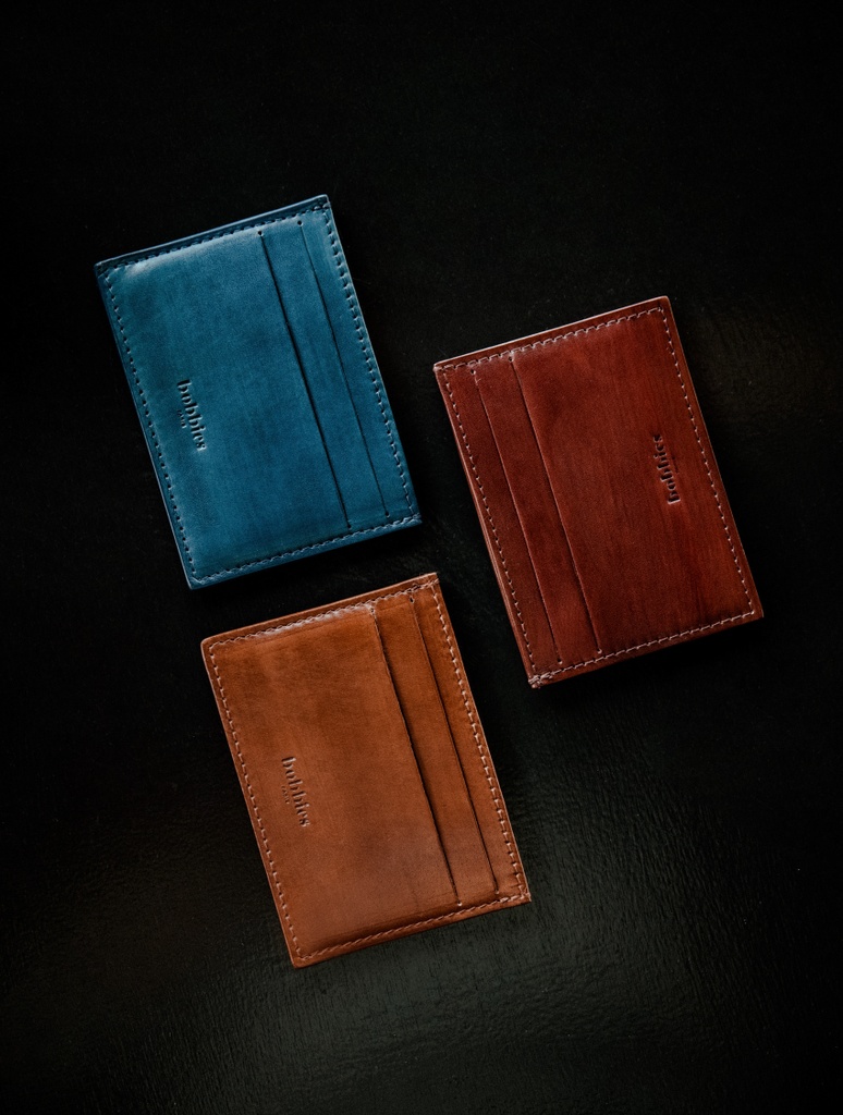 Pequeña Marroquinería : Bermudes - Cognac Patina