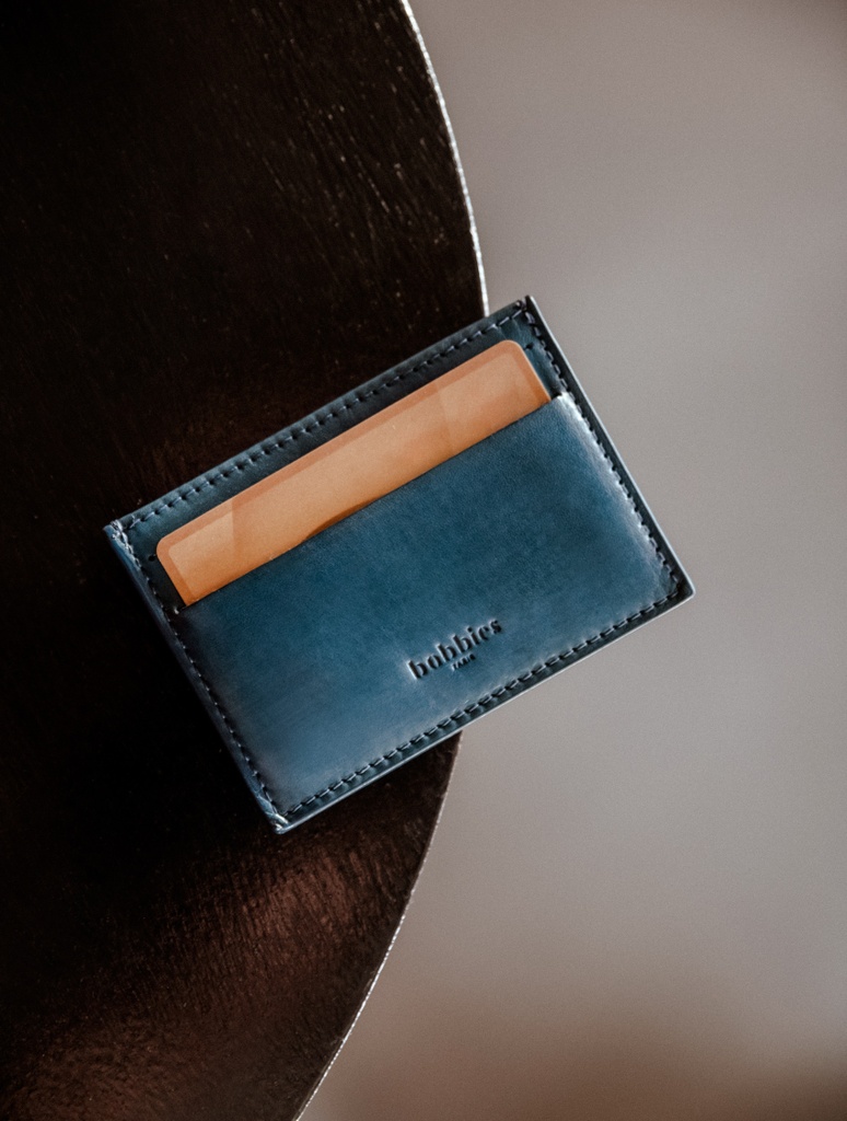 Petite Maroquinerie : Bermudes - Navy Patina