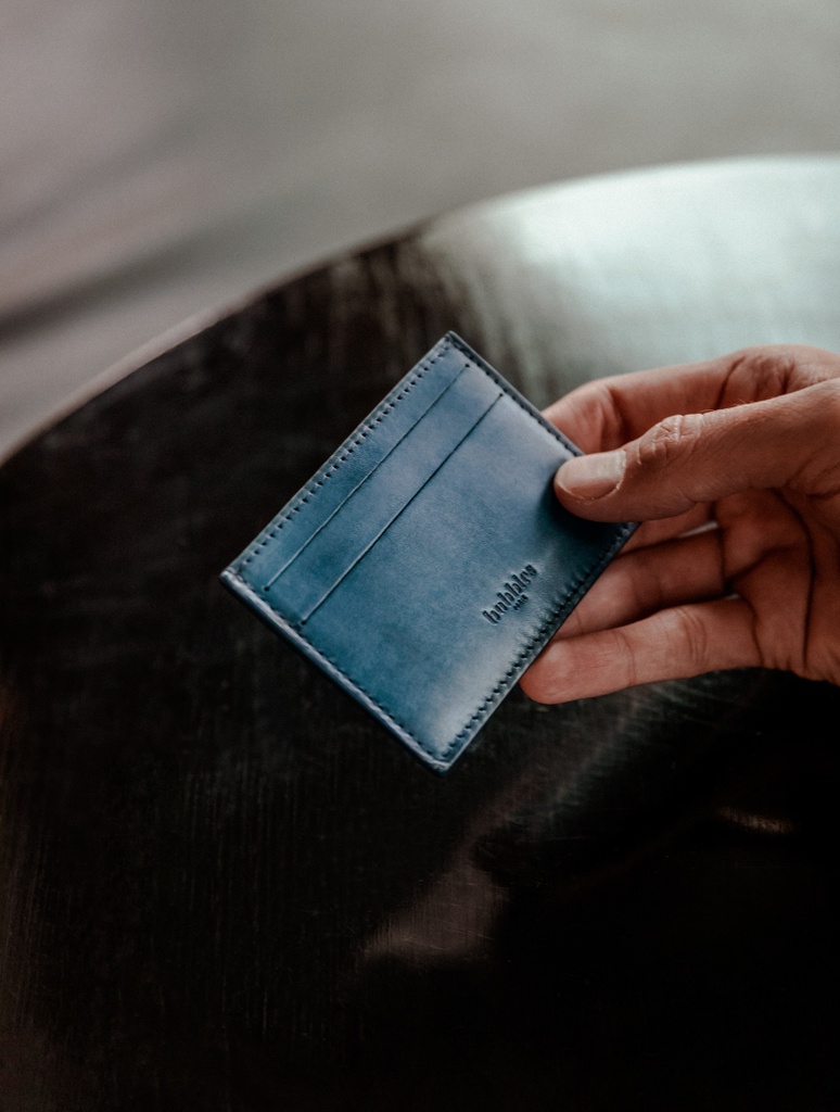 Petite Maroquinerie : Bermudes - Navy Patina