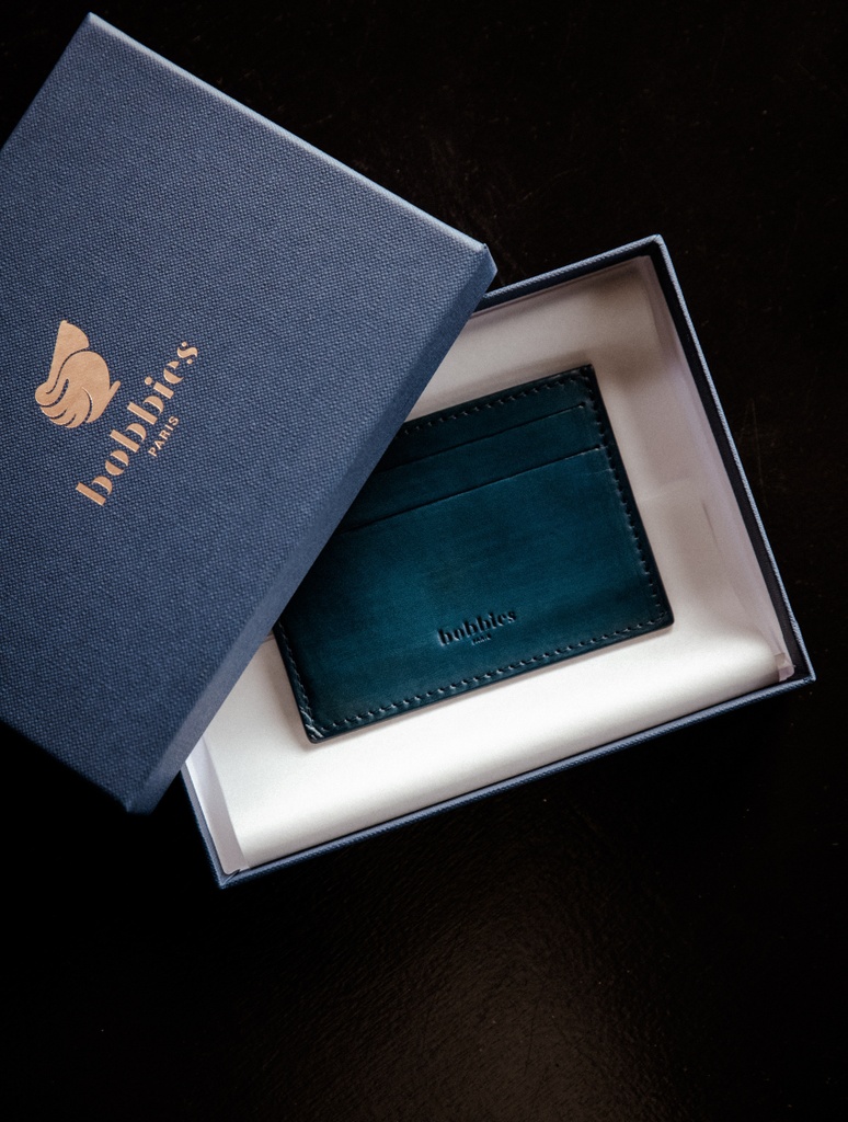 Petite Maroquinerie : Bermudes - Navy Patina