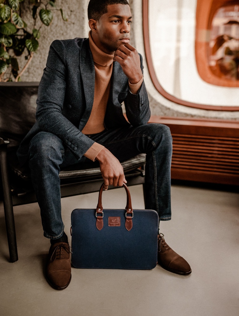 Maletines Business : Cambon - Navy Blue