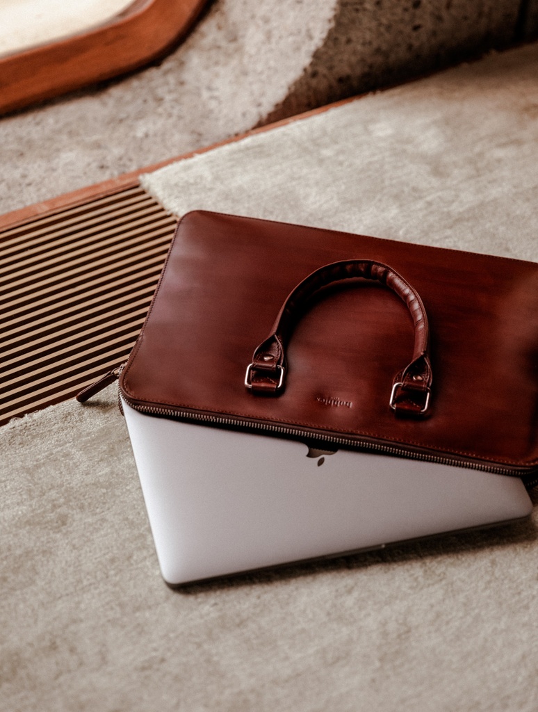 Sacoches Business : Cambon - Mahogany