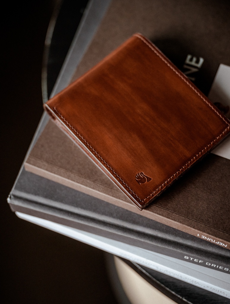 Pequeña Marroquinería : Jersey - Cognac Patina