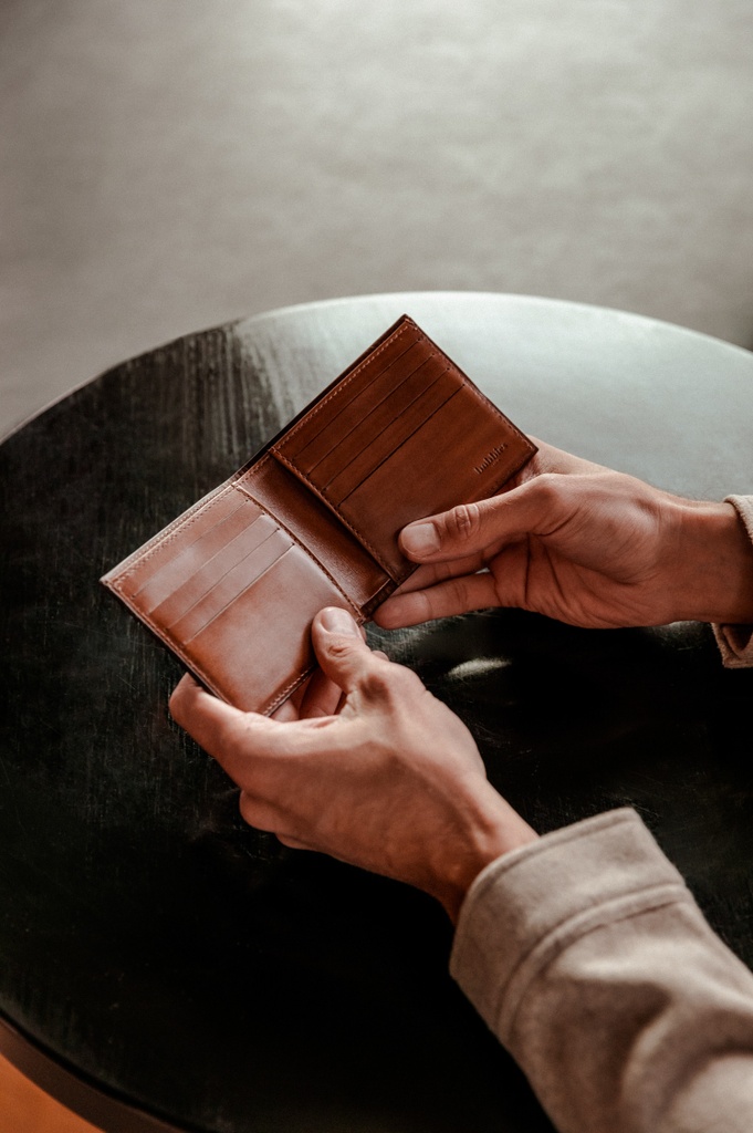 Pequeña Marroquinería : Jersey - Cognac Patina