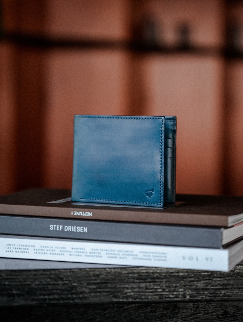 Petite Maroquinerie : Jersey - Navy Patina