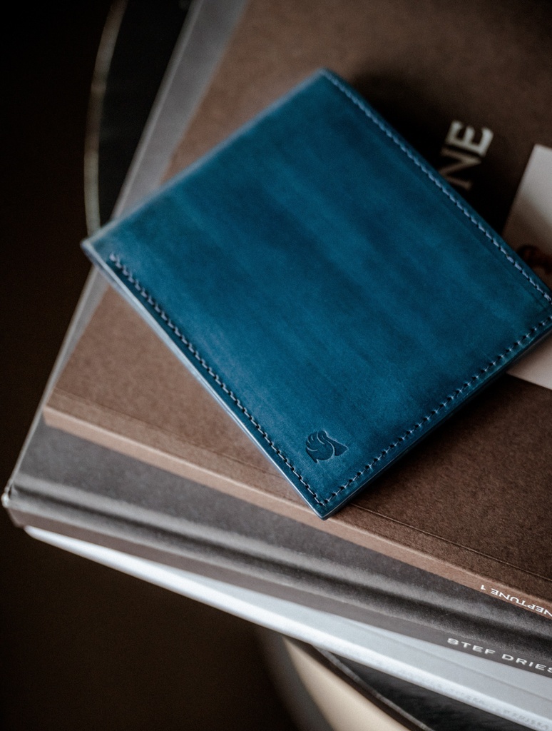 Petite Maroquinerie : Jersey - Navy Patina