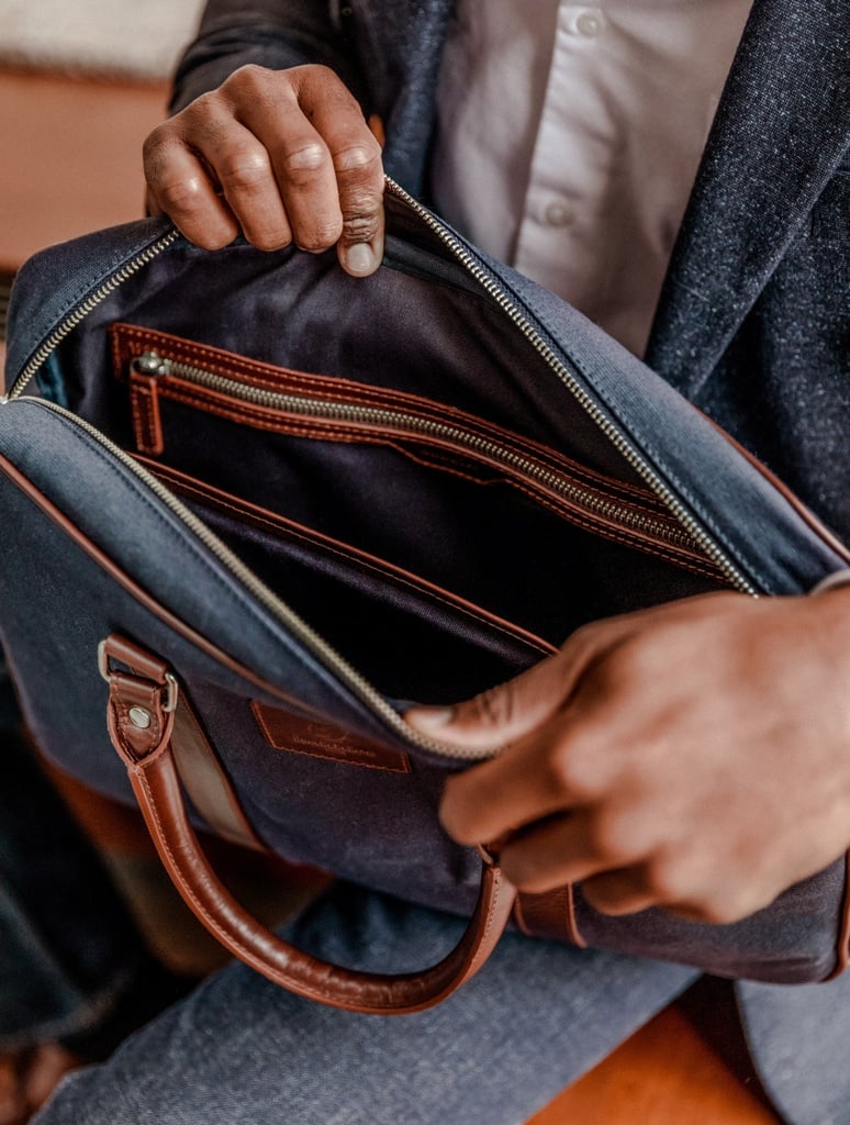 Sacoches Business : Monceau - Navy Blue