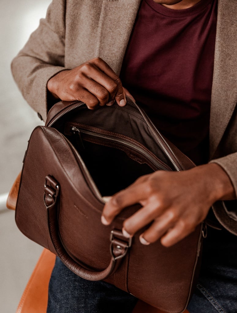 Maletines Business : Monceau - Chocolate