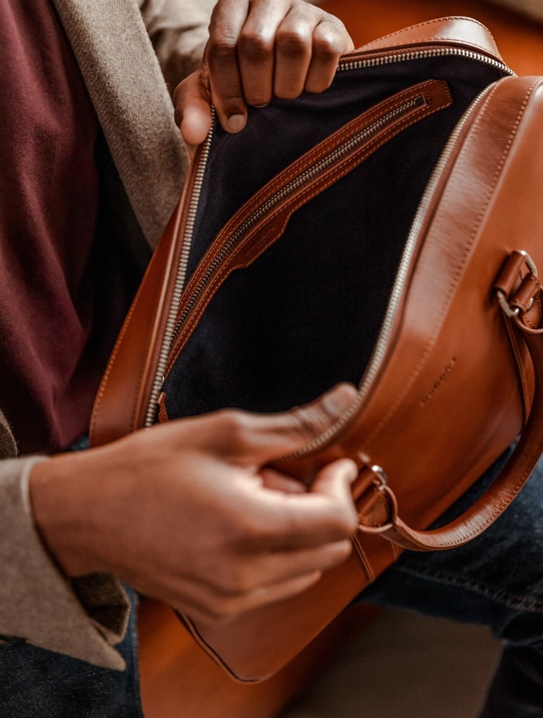 Maletines Business : Monceau - Cognac