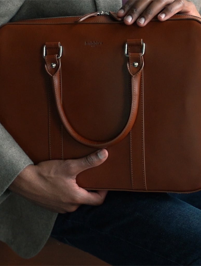 Maletines Business : Monceau - Cognac