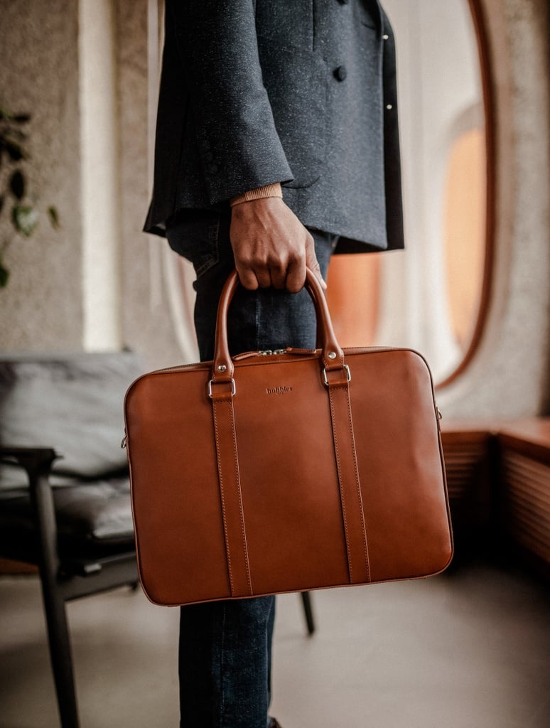 Maletines Business : Monceau - Cognac