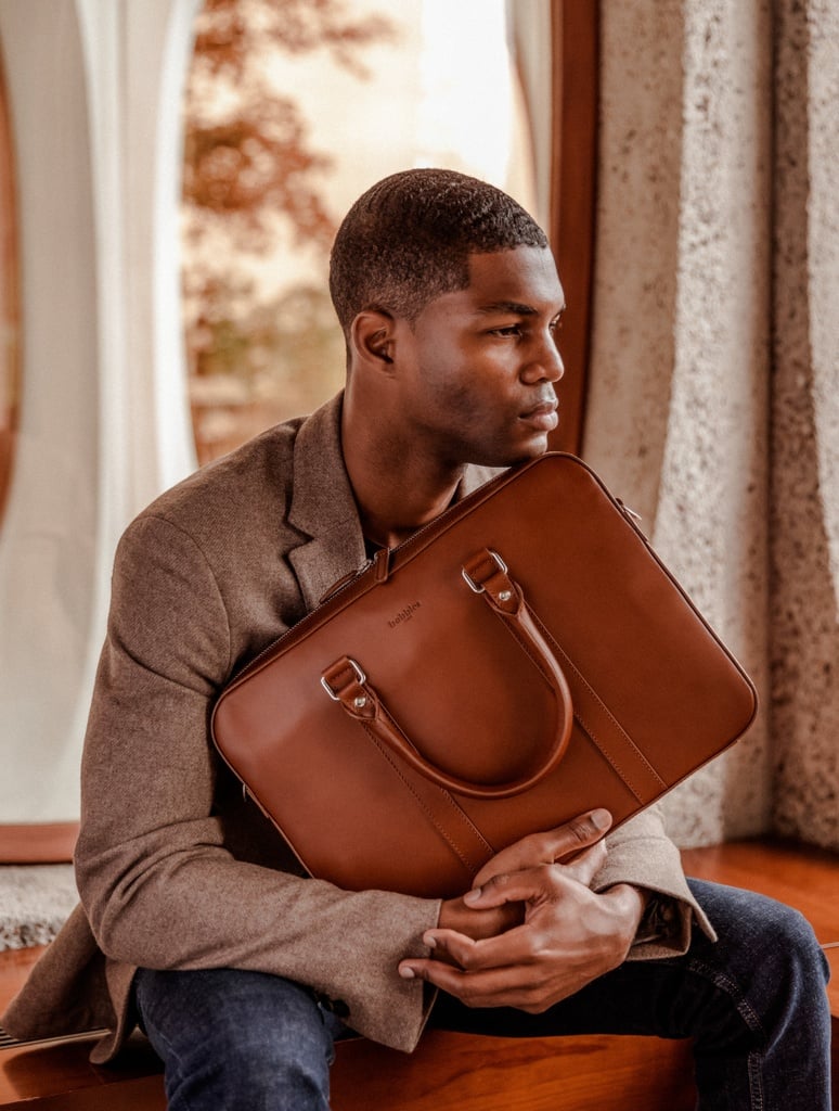 Maletines Business : Monceau - Cognac