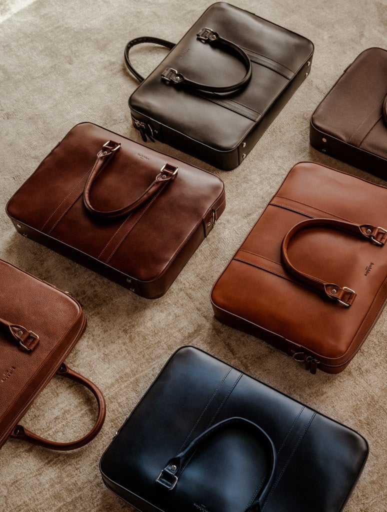 Maletines Business : Monceau - Cognac