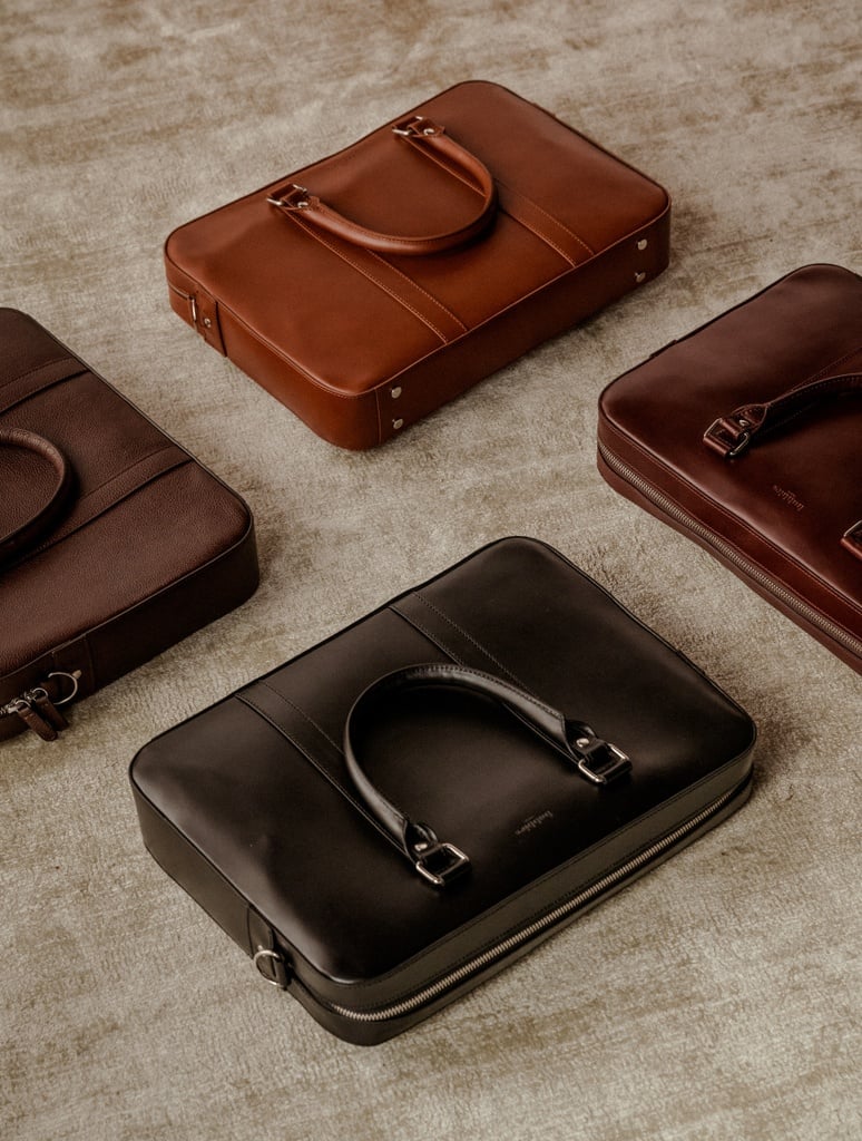 Briefcases : Monceau - Tenebrae Black