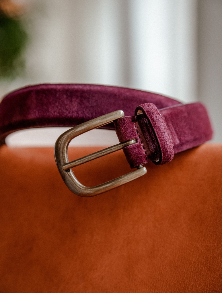 Gürtel : Recife - Bordeaux Intense