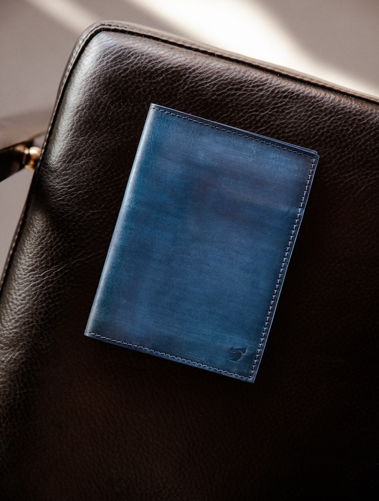 Kleine Lederwaren : Rio - Navy Patina