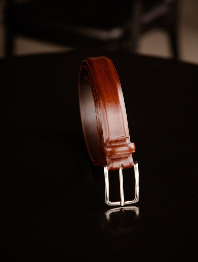 Cinturones : Wagram - Cognac Patina