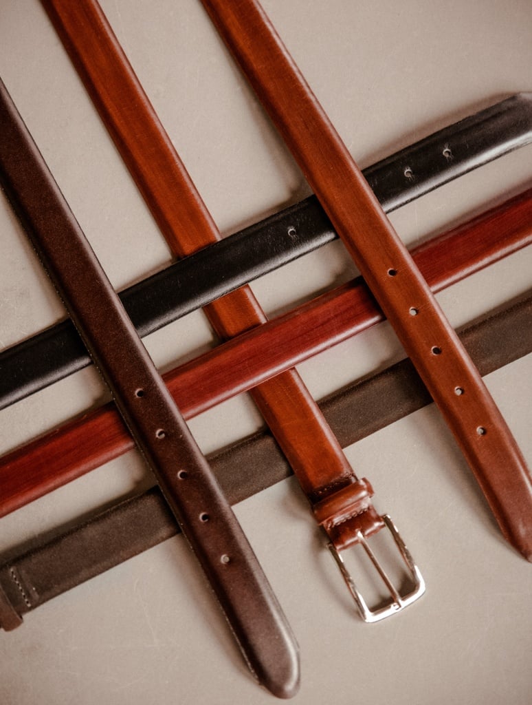 Cinturones : Wagram - Cognac Patina