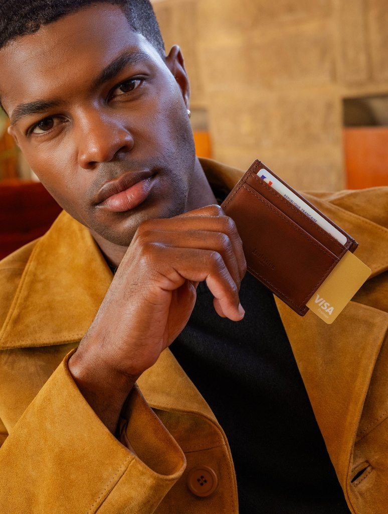 Small Leather Goods : Ginza - Chestnut