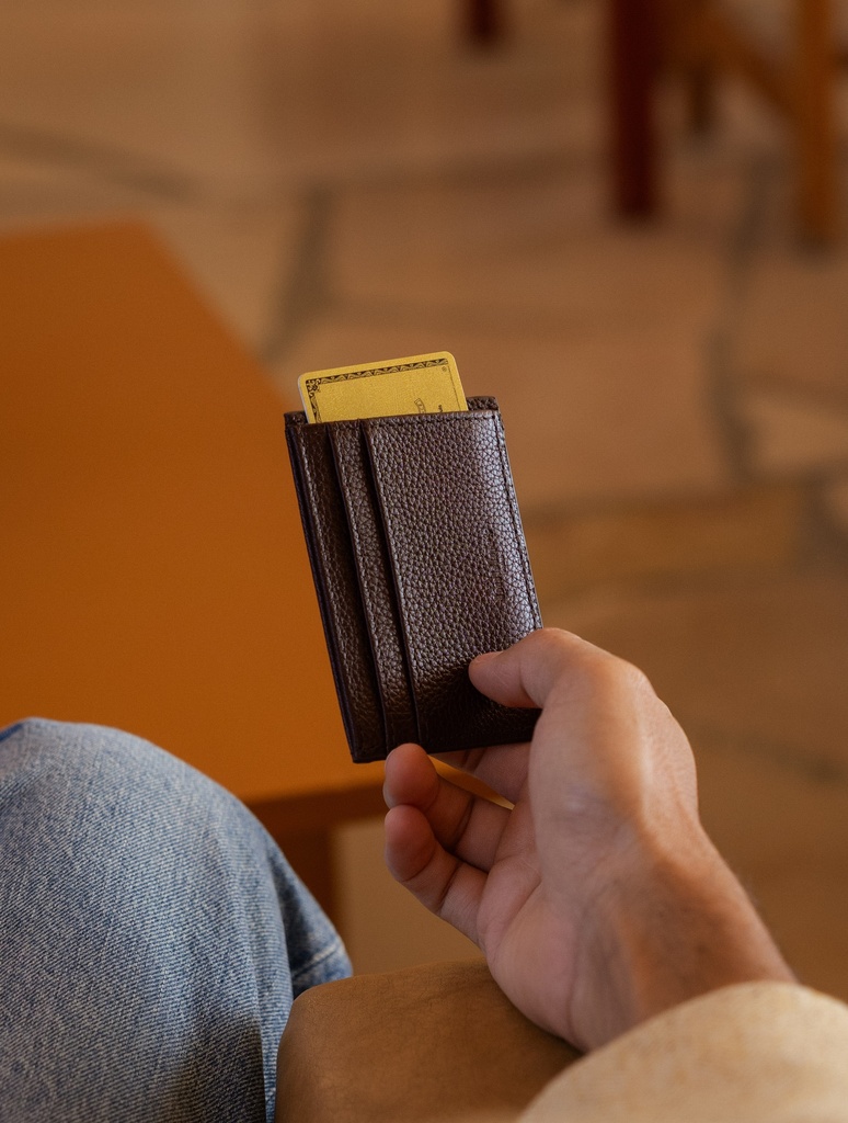 Small Leather Goods : Ginza - Chocolate