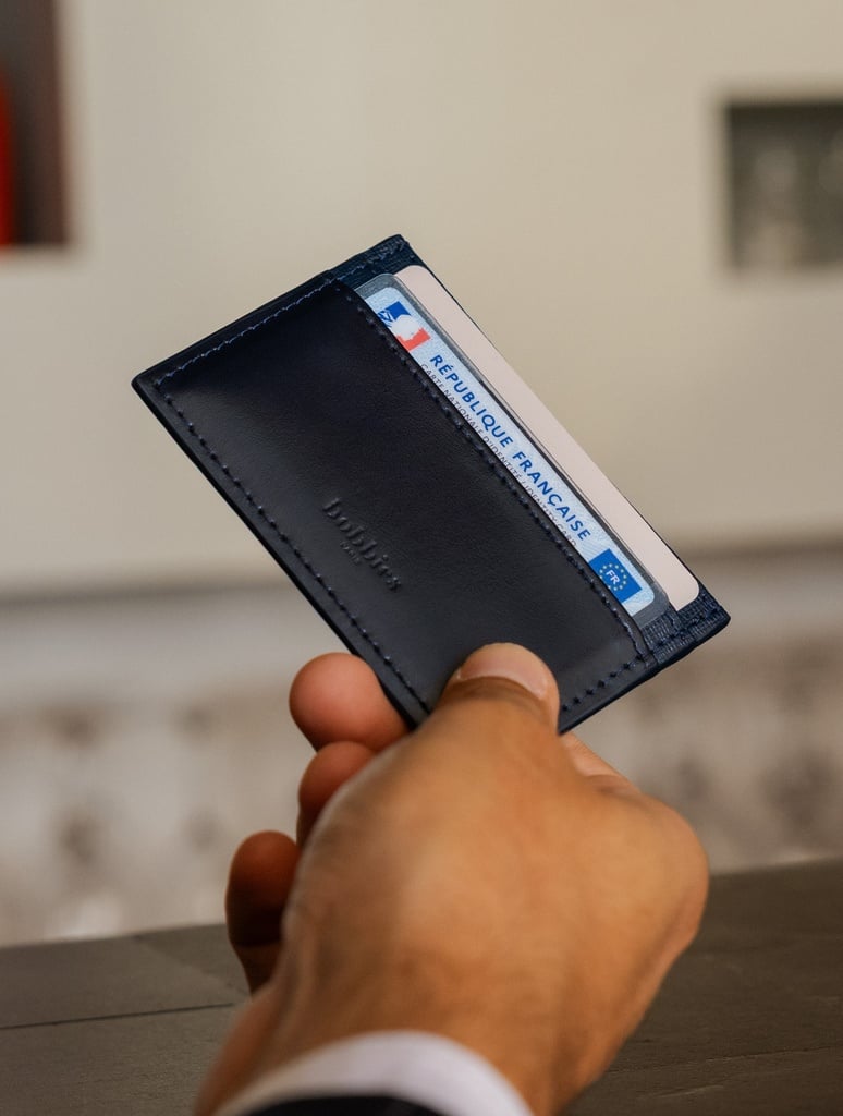 Small Leather Goods : Jasper - Abyss Blue