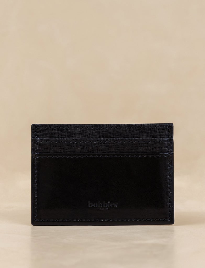 Small Leather Goods : Jasper - Dark Black