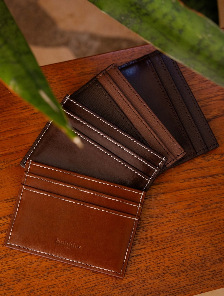 Kleine Lederwaren : Jasper - Tonka & Espresso