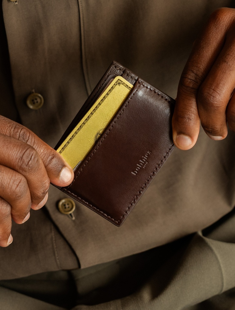 Kleine Lederwaren : Jasper - Tonka & Espresso