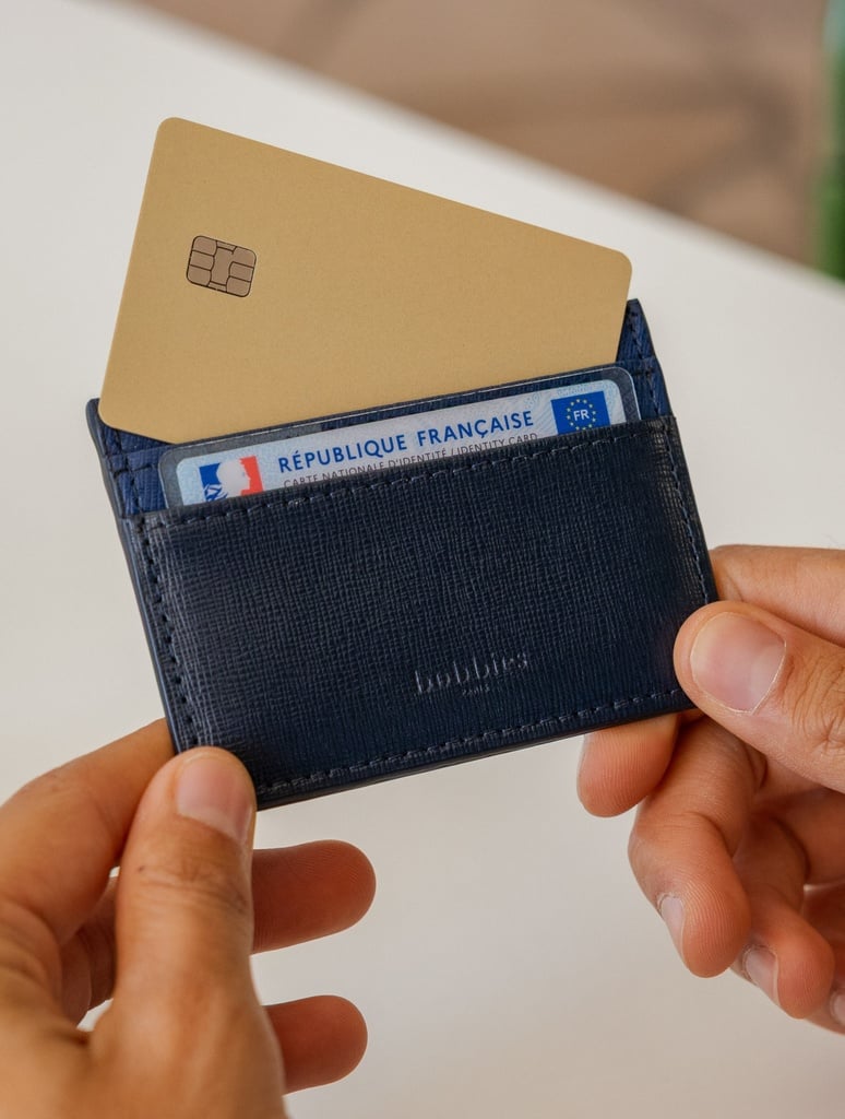 Small Leather Goods : Jasper - Calypso Blue