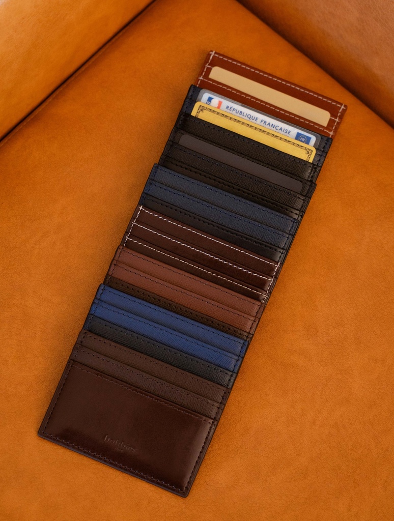 Small Leather Goods : Jasper - Calypso Blue