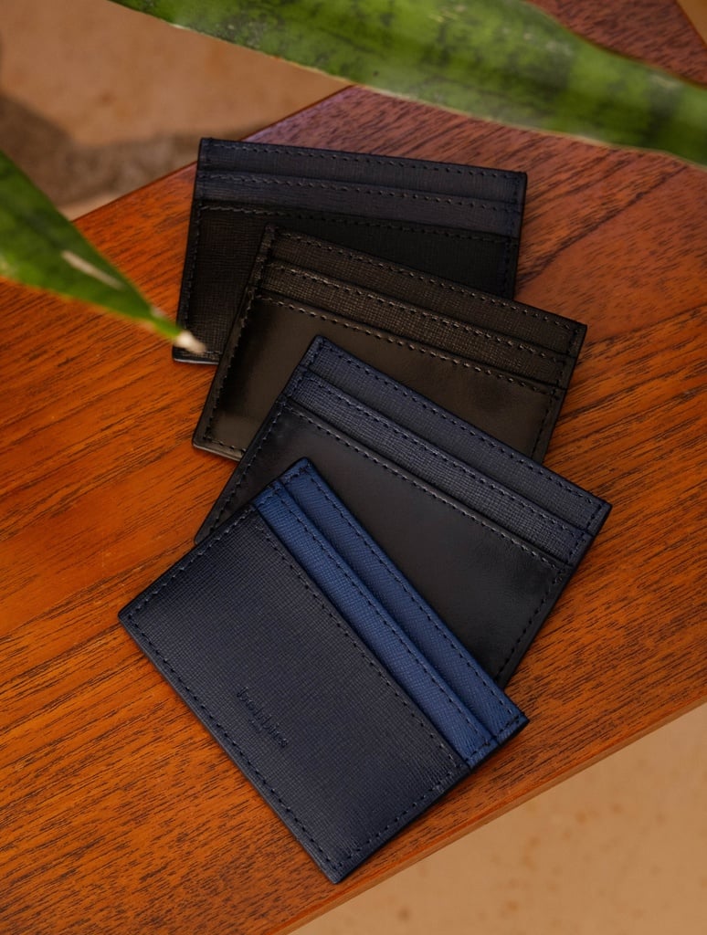 Small Leather Goods : Jasper - Ink Black