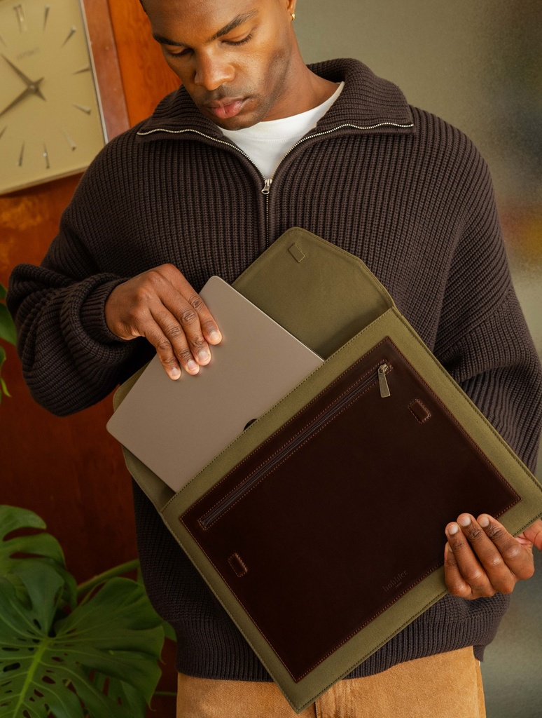 Maletines Business : Mansart - Khaki