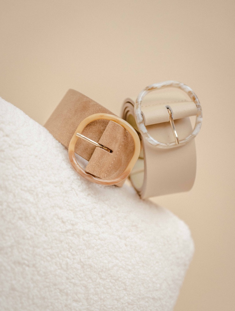 Gürtel : Anafi - Beige