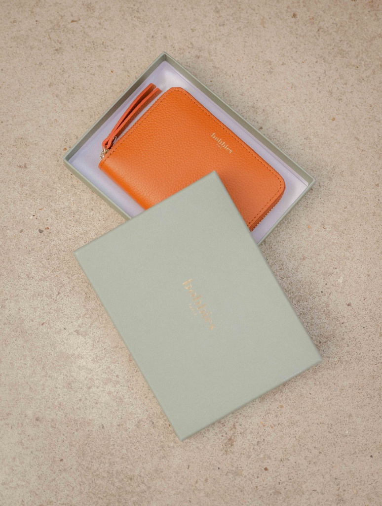 Small Leather Goods : Women's Wallet | Mabillon Oran Earth | Bobbies