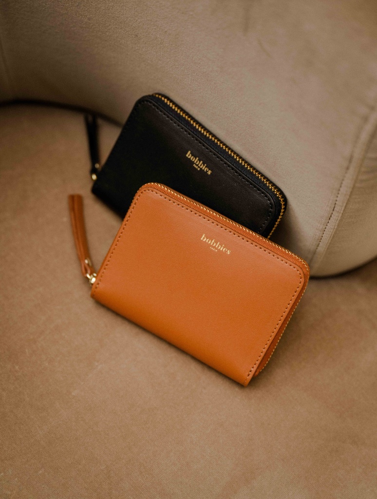 Small Leather Goods : Women's Wallet | Mabillon Oran Earth | Bobbies