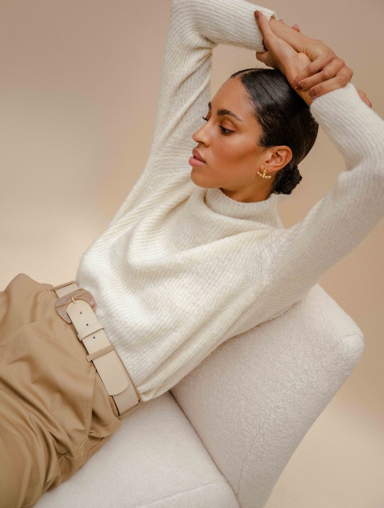 Gürtel : Murano - Beige