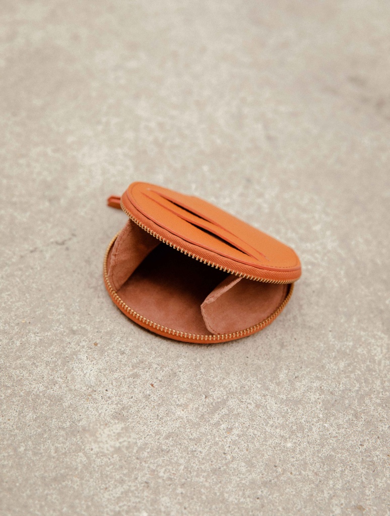 Small Leather Goods : Women's Coin purse | Vérone Oran Earth | Bobbies