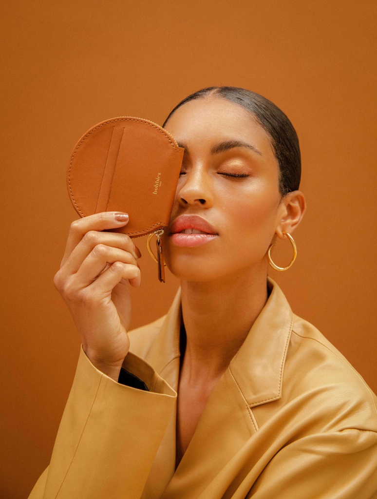 Small Leather Goods : Vérone - Amber Camel