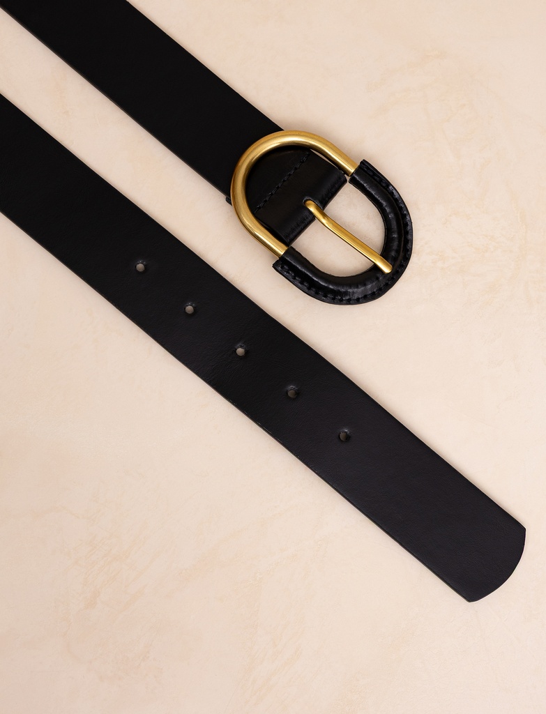 Belts : Addaia - Dark Black