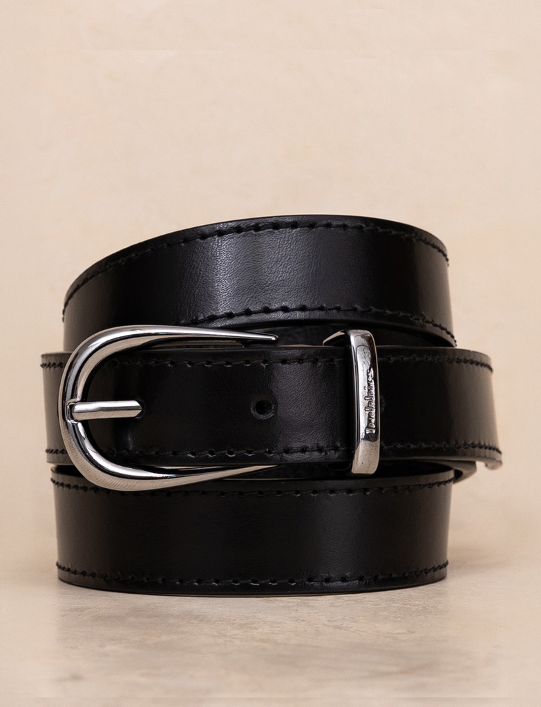 Belts : Montmartre - Black Darkness & Silver