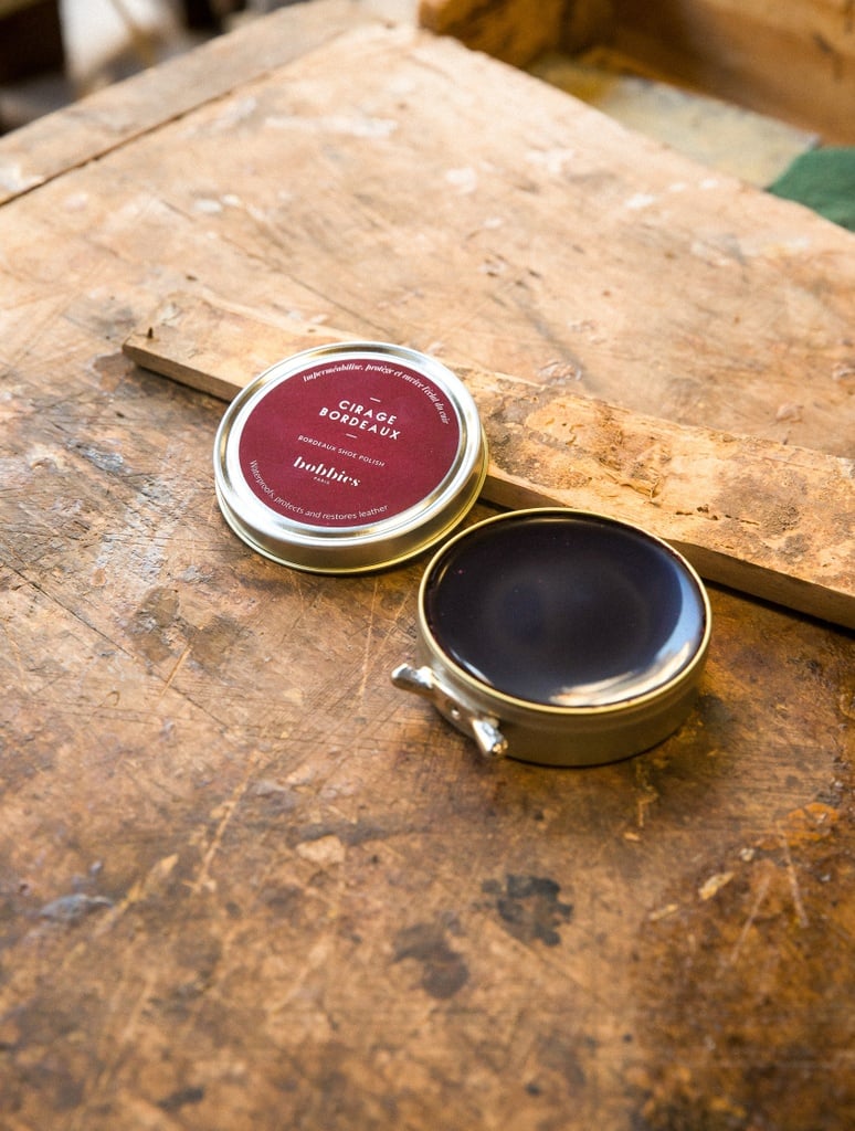 Leather Shoe care : Burgundy Polish