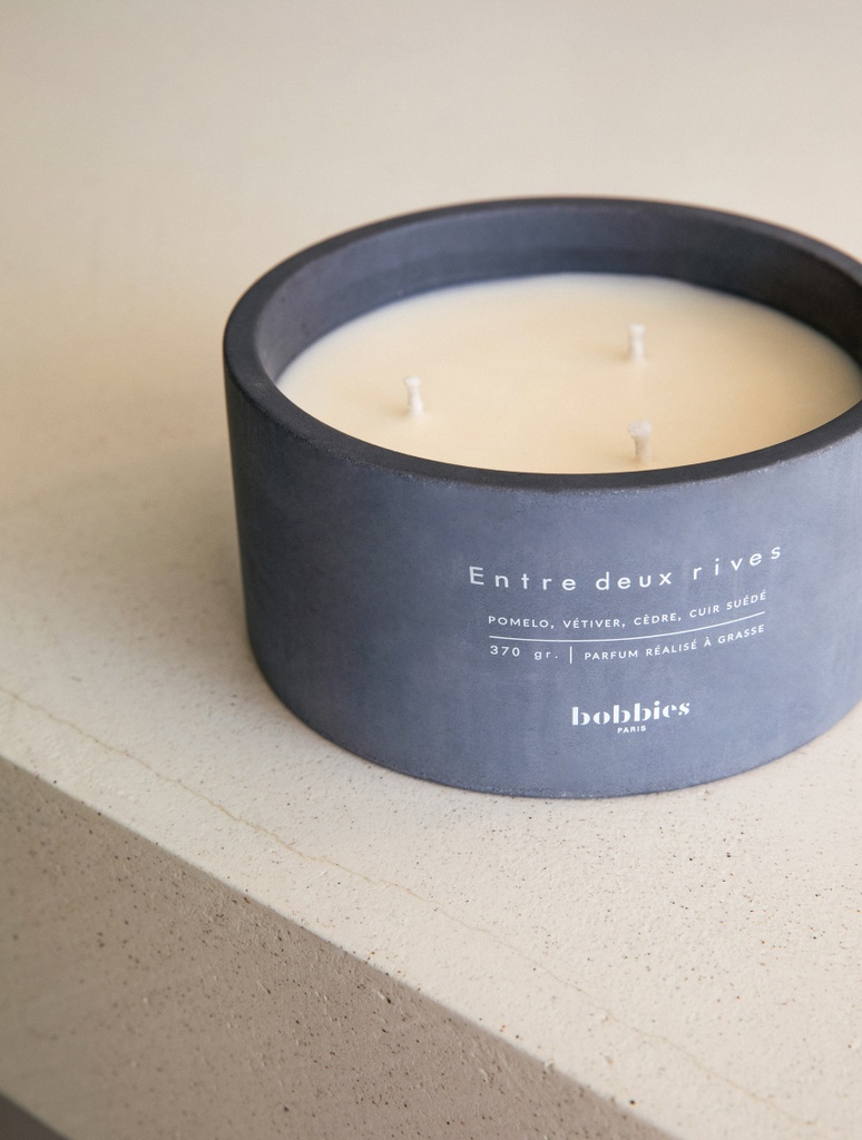 Kerzen  : Candle - Slate Blue