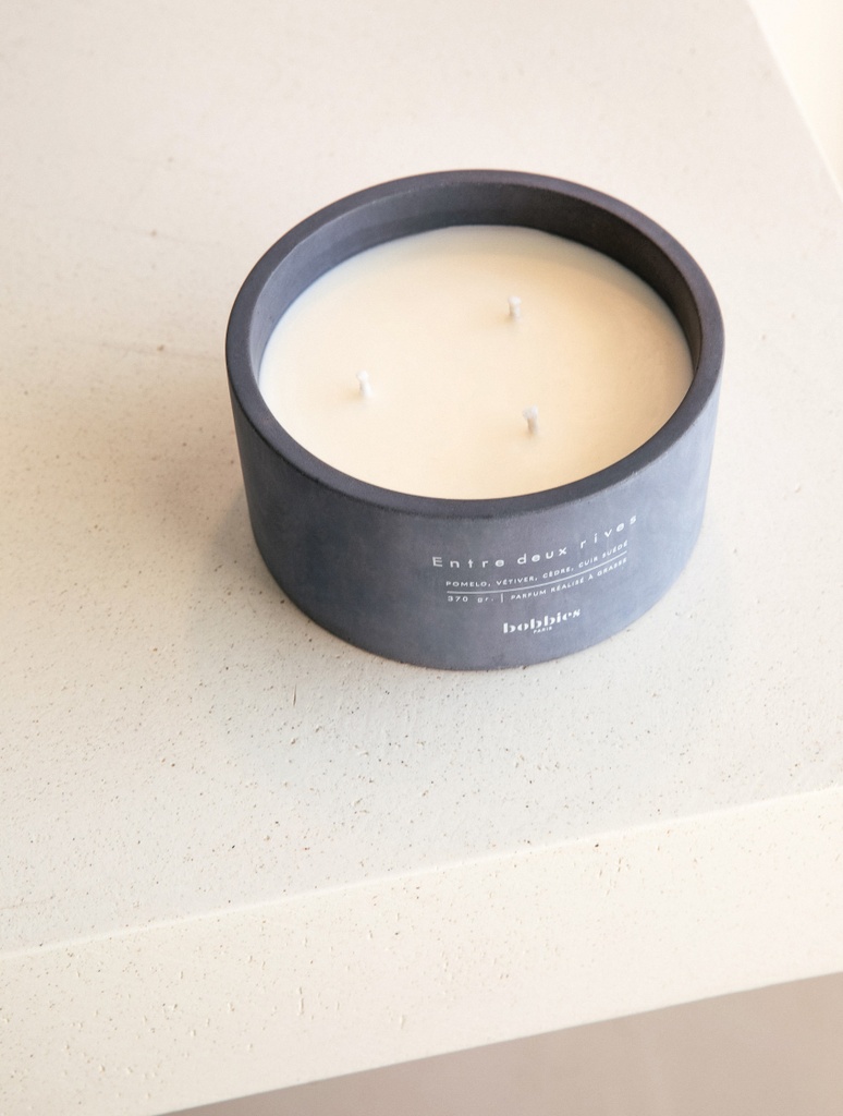 Kerzen  : Candle - Slate Blue