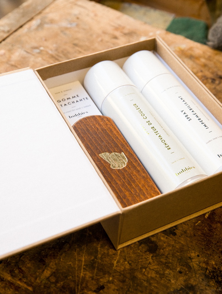 Productos de Cuidado : Accessories Shoe-care Kit - Suede Leather & Nubuck - Bobbies