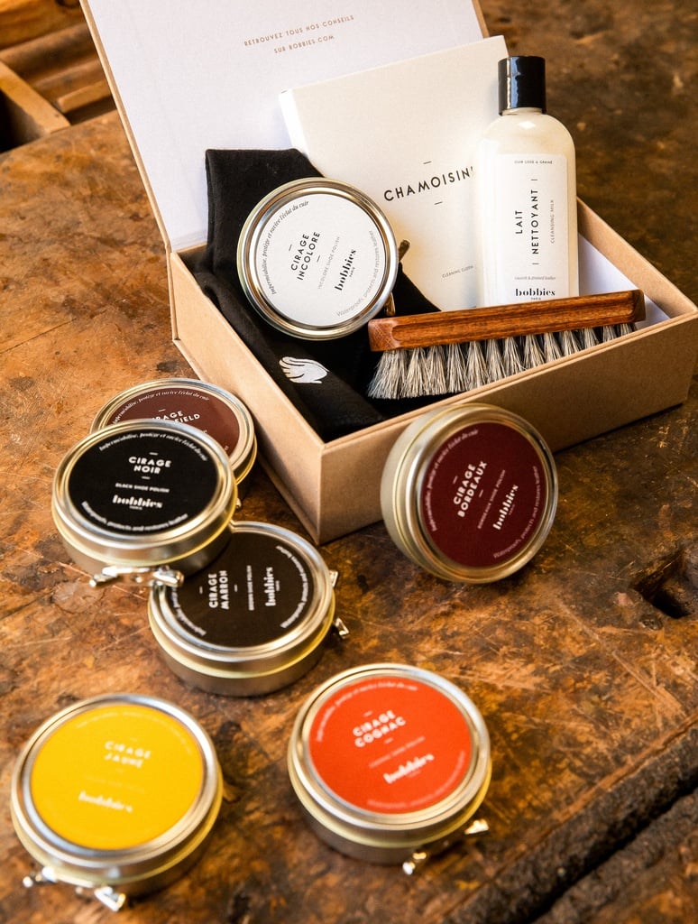 Reinigungsmittel : Zubehör Schuhpflege-Set - Leder (für Schuhe) - Bobbies